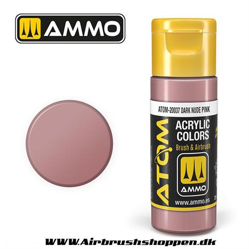 ATOM-20037 Dark Nude Pink  -  20ml  Atom color
